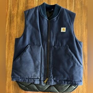 Carhartt Dark Blue Quilted insided-